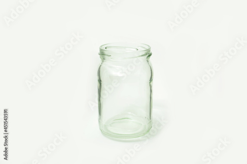 Empty bottle isolated in white background