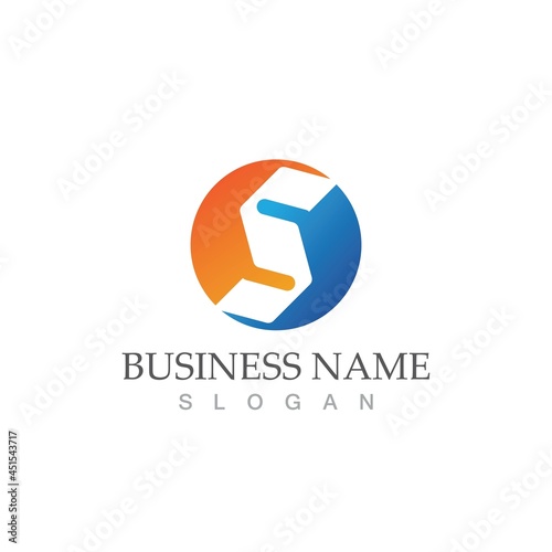 Free Download Business corporate S letter logo - GFXLoad