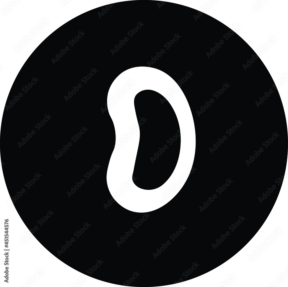 Vector illustration of a kidney dish icon that is medical equipment on white background. Dentistry topic. Vector illustration of a kidney dish icon that is medical equipment on white background. Dentistry topic.