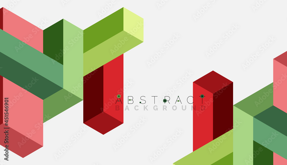 Abstract background. 3d cubes, cubic elements and blocks. Techno or business concept for wallpaper, banner, background, landing page Abstract background. 3d cubes, cubic elements and blocks. Techno or business concept for wallpaper, banner, background, landing page