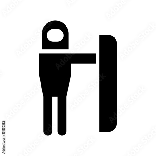 riot police icon or logo isolated sign symbol vector illustration - high quality black style vector icons
