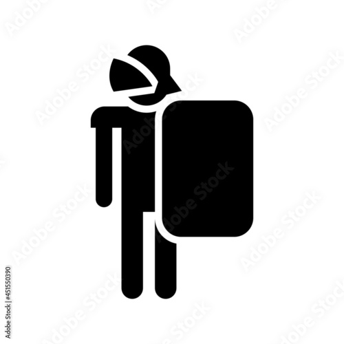riot police icon or logo isolated sign symbol vector illustration - high quality black style vector icons
