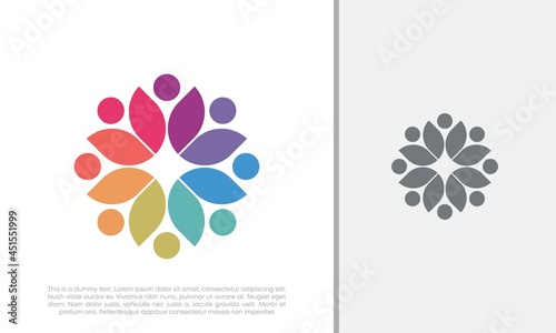 Global Community Logo Icon Elements Template. Community human Logo template vector. Community health care. Abstract Community logo. Social Networking logo designs.