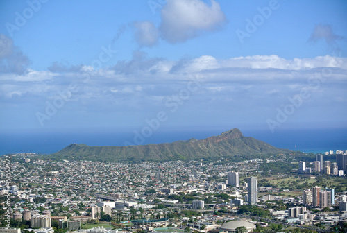 Diamond Head is a volcanic cone on the Hawaiian island of Oahu and is the most popular Hawaii State Park.