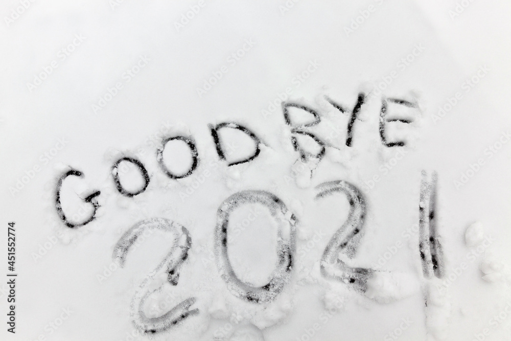 the inscription about the farewell forever from 2021 the inscription about the farewell forever from 2021