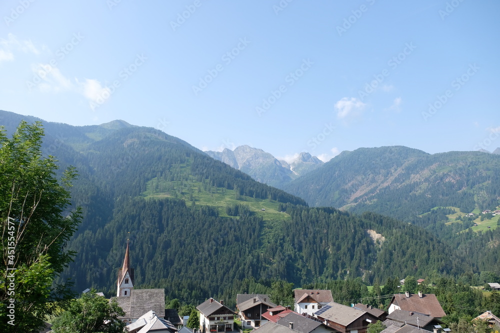 Romantic mountain landscape of Austria