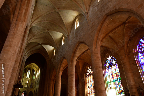 Dinan, France - september 7 2020 : Saint Malo church
