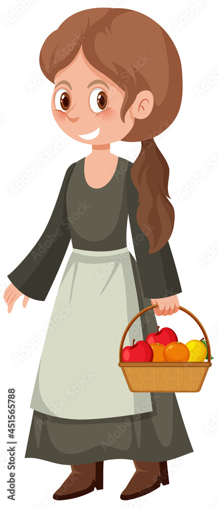 Female medieval historical cartoon characters Female medieval historical cartoon characters