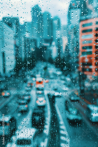 Plakat 日本の梅雨の景色