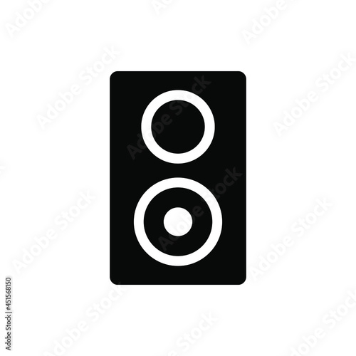 Audio system icon vector graphic