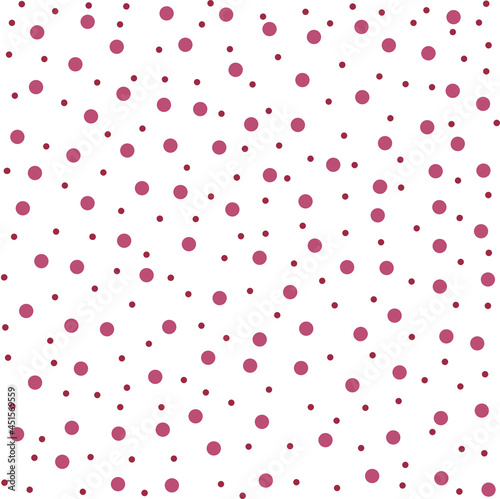 Simple minimalistic polka dot Background. Vector Background