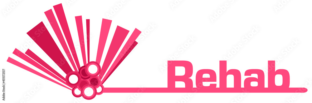 Rehab Pink Graphical Bar 