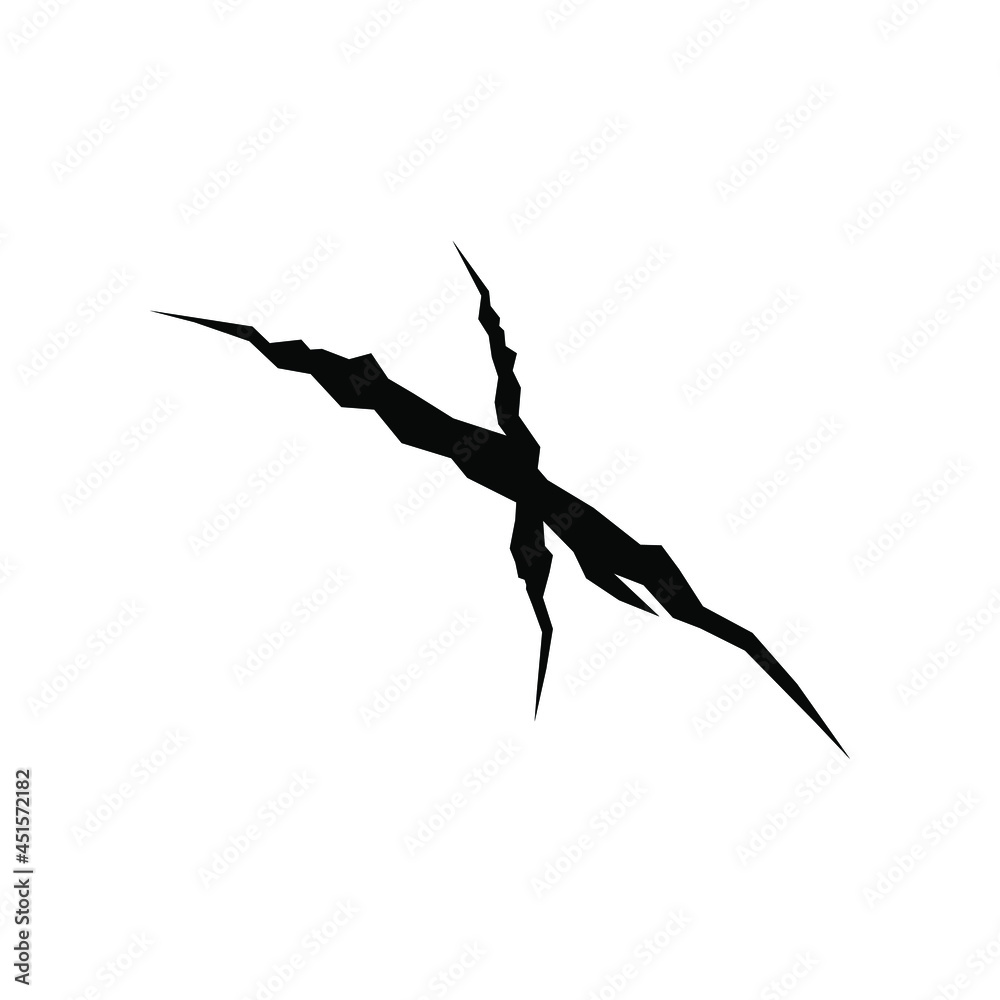 Fototapeta premium Scratch icon vector. claws illustration sign collection. cut symbol or logo.