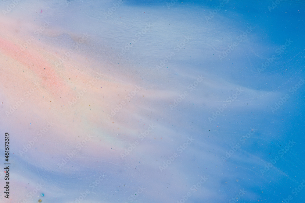 Fototapeta premium Colorful abstract liquid pattern background.color mixing paint.marble texture