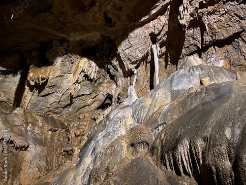 Tourist Lokvarka cave in the Gorski kotar region - Lokve, Croatia (Turistička špilja Lokvarka u regiji Gorski kotar - Lokve, Hrvatska) © Mario