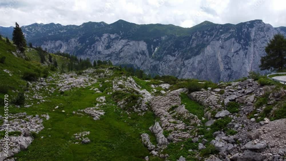 Amazing scenery in the Austrian Alps at Mount Loser - travel photography by drone Amazing scenery in the Austrian Alps at Mount Loser - travel photography by drone