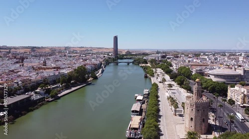 Sevilla a vista de pájaro photo