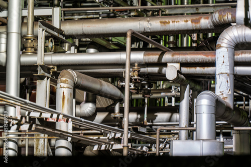 Factory Metallic Pipeline 工場のメタリックなパイプライン【神奈川県・川崎市】