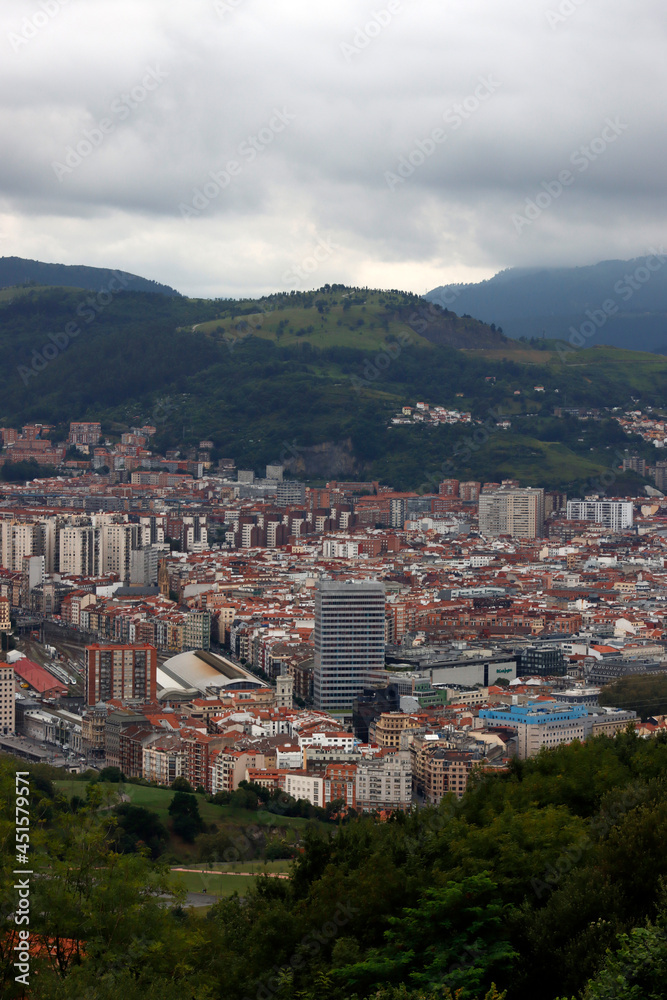 Urban view in Bilbao