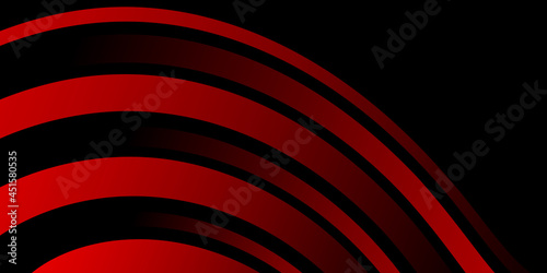 Abstract red and black background vector