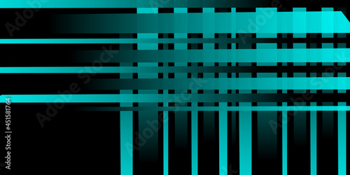 Abstract Tosca and black background vector