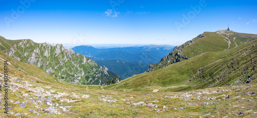 Obraz na płótnie Valea Cerbului - Bucegi Nationalpark in den rumänischen Karpaten w salonie