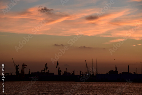 harbour port of Rotterdam