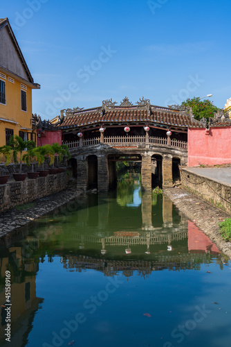 apanese Covered Bridge in Hoi An, Vietnam