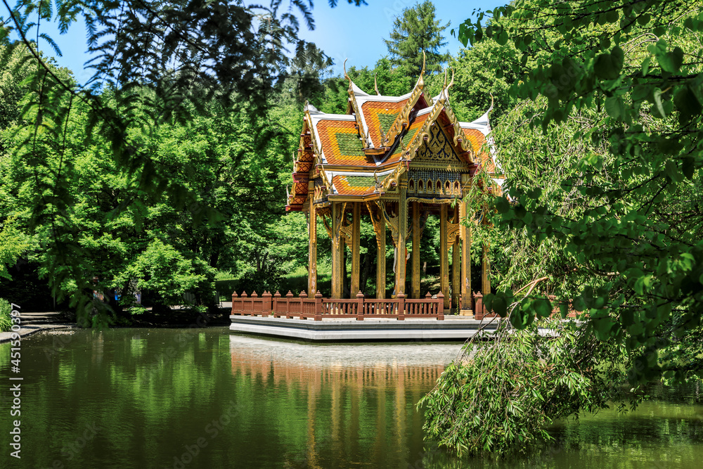 Thai Sala, thailändischer Tempel in München im Westpark Thai Sala, thailändischer Tempel in München im Westpark