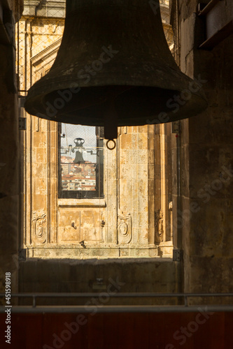 Camapan o Bell en la ciudad de Salamanca, comunidad autonoma de Castilla y Leon, pais de España o Spain photo