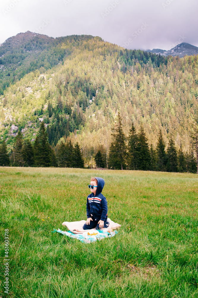 natural landscape with green mountain peaks in summer natural landscape with green mountain peaks in summer