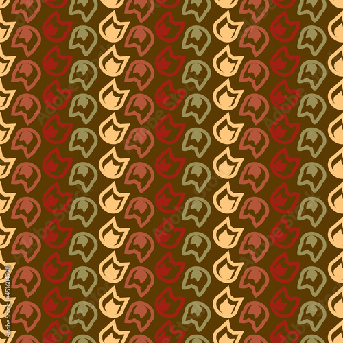 cats fabric seamless