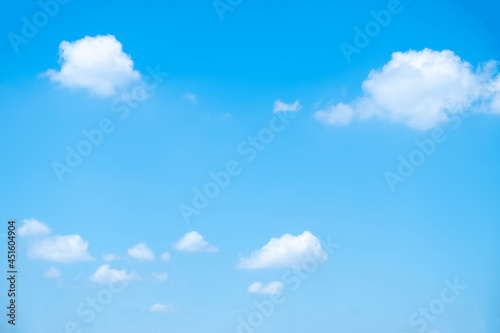beautiful white clouds on the blue sky perfect for the background