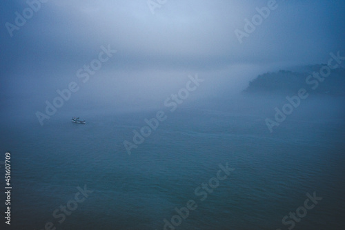 fog over the sea