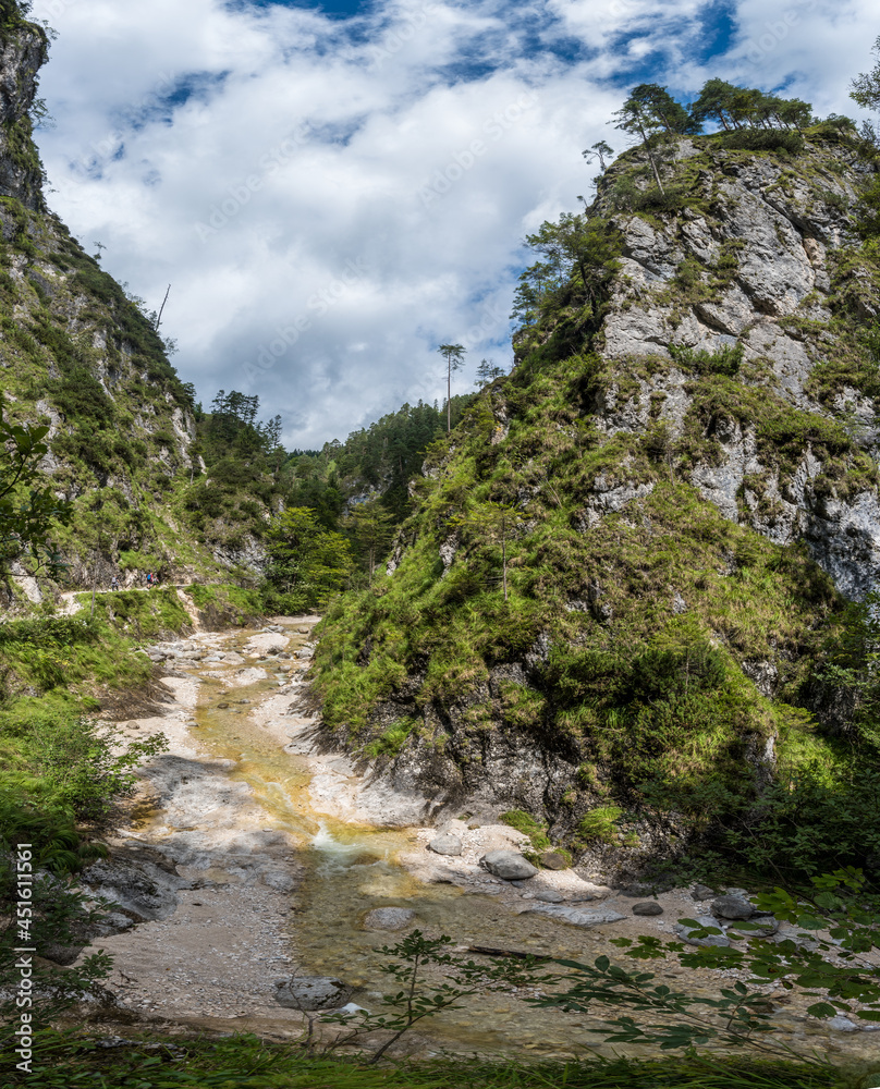 Almbachklamm im Sommer Almbachklamm im Sommer
