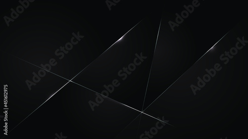 black abstract background, background ,abstract, polygon, elegant background 
