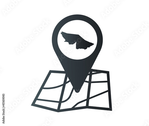 map icon of brazilian state of Acre