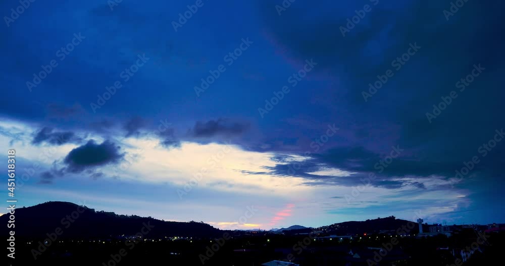 time lapse of clouds over the city time lapse of clouds over the city