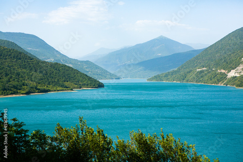 A beautiful landscape photography with Caucasus Mountains in Georgia. © romeof