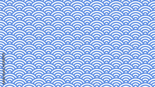 Qinghai wave background (light blue)
