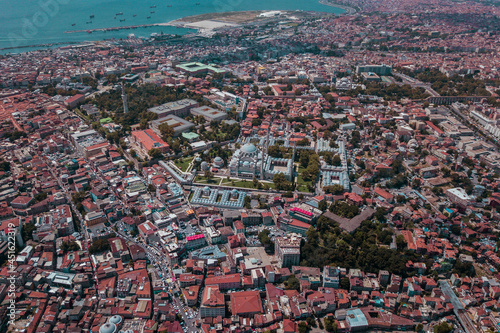 Aerial view of Istanbul