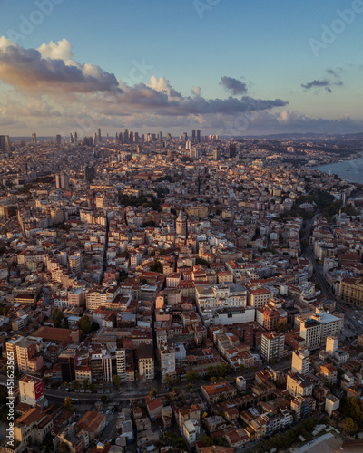Aerial view of Istanbul, Glata Tower