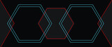 Hexagon Luxury Abstract Background
