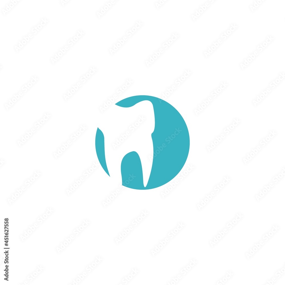 Dental template vector illustration icon logo design Dental template vector illustration icon logo design