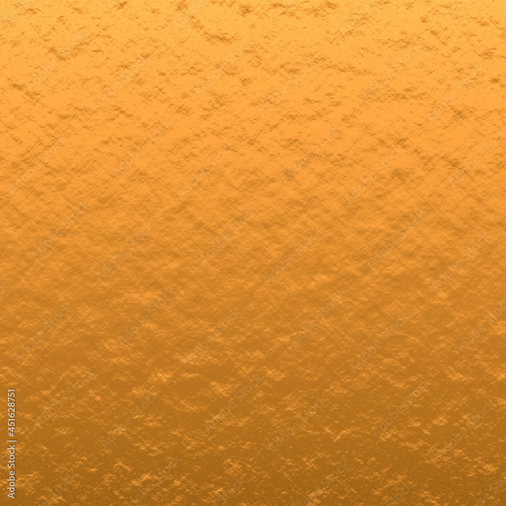 Fototapeta premium Gold foil background with light reflections. Golden textured wall. Wall gold luxury texture background abstract.