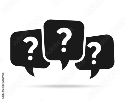 Message box with question mark icon