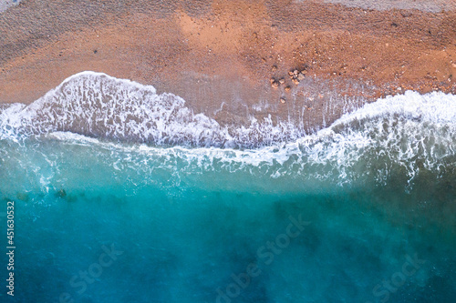 Croatia beach waves Makarska