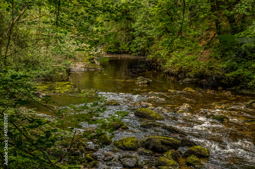 The River Neath  Wales  UK