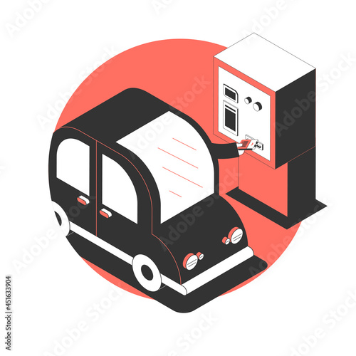 Toll Gate Car Composition