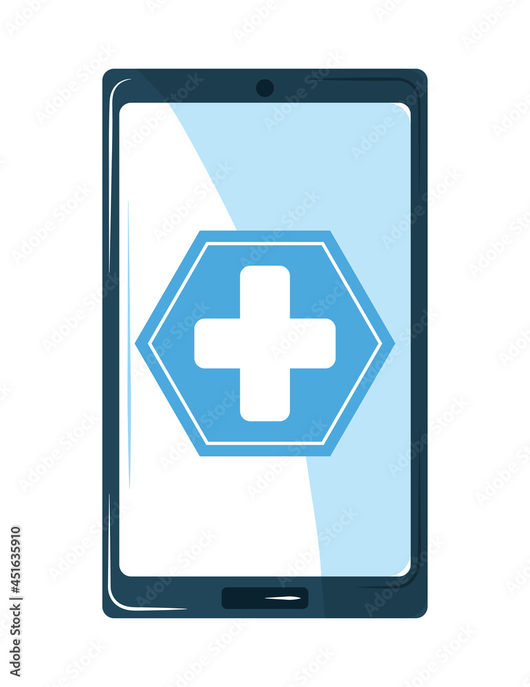 Fototapeta premium smartphone health app